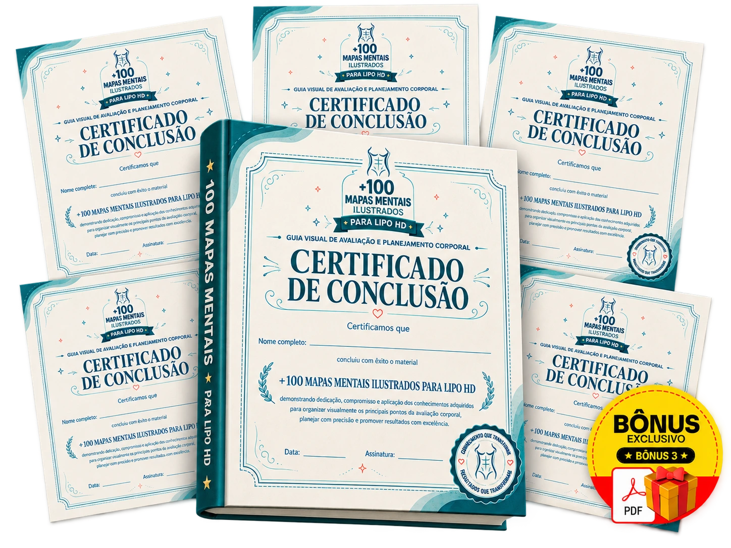 Mockup do Certificado de Conclusão