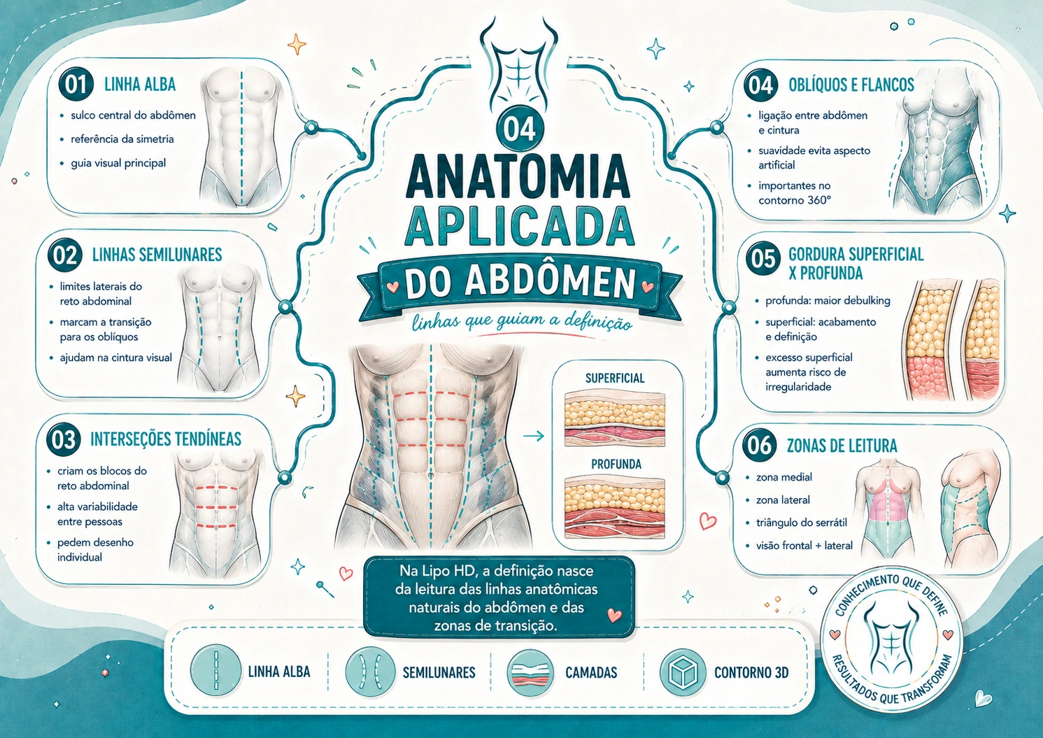 Prévia 4 de +100 Mapas Mentais Ilustrados para Lipo HD