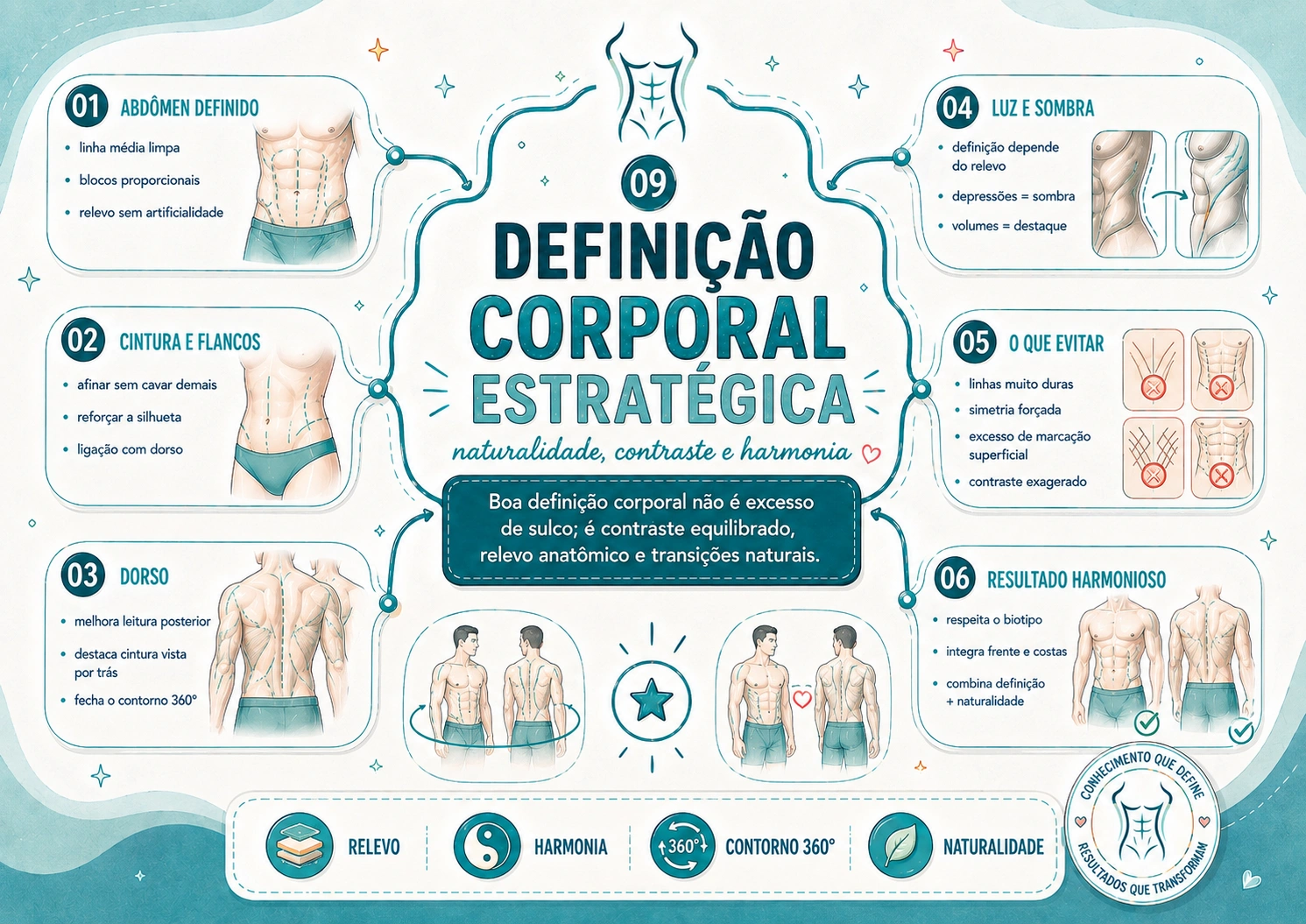 Prévia 6 de +100 Mapas Mentais Ilustrados para Lipo HD
